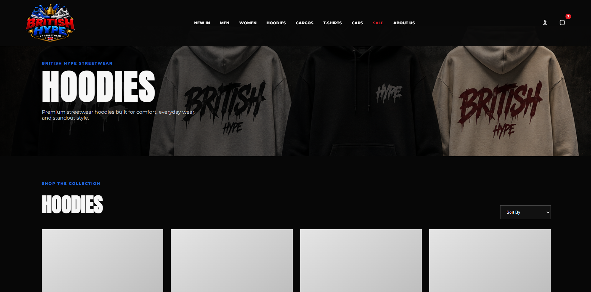 British Hype website